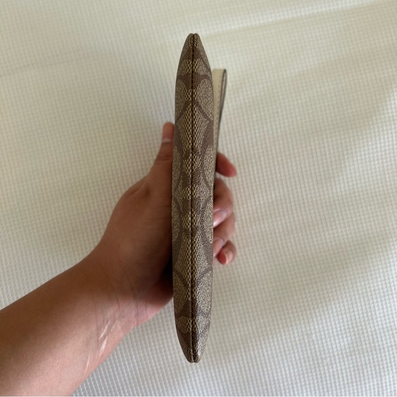 Coach Corner Zip Wristlet - Picture 6 of 10